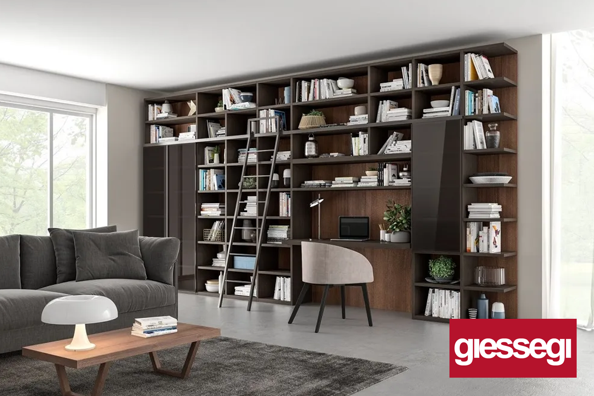 libreria-soggiorno-living-arredamento-brescia